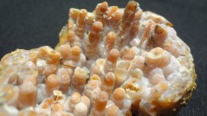 Achátové krápníky Maroko – velikost vzorku – 7 x 5 cm